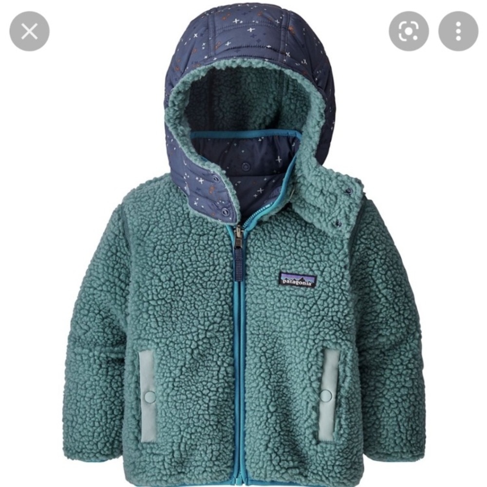 Patagonia Toddler Tribbles Reversible Hoodie